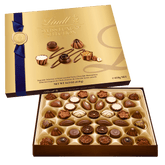 Lindt SWISS LUXURY SELECTION Assorted Chocolate Pralines Gift Box, 410g