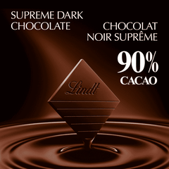 Lindt EXCELLENCE 90% Cacao Dark Chocolate Bar, 100g