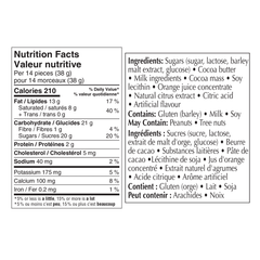 Lindt Swiss Thins Orange Milk Chocolate Box, 125g