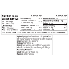 Lindt SWISS CLASSIC Milk Whole Hazelnut Chocolate Stick Case Pack 18 x 35g