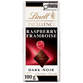 Lindt EXCELLENCE Raspberry Dark Chocolate Bar, 100g