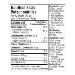 Lindt SWISS CLASSIC Fruit & Nut Milk Chocolate Bar, 100g
