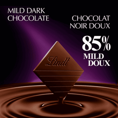 Lindt EXCELLENCE Mild 85% Dark Chocolate Bar, 100g