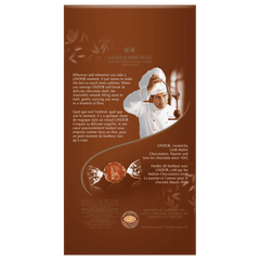 Lindt LINDOR Hazelnut Milk Chocolate Truffles Bag, 150g