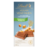 Lindt Vegan Hazelnut Chocolate Bar, 100g