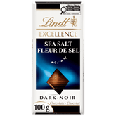 Lindt EXCELLENCE Sea Salt Dark Chocolate Bar, 100g