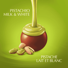 Lindt LINDOR Pistachio Milk Chocolate Truffles Bag, 150g