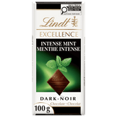 Lindt EXCELLENCE Intense Mint Dark Chocolate Bar, 100g