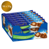 Lindt SWISS CLASSIC Milk Whole Hazelnut Chocolate Stick Case Pack 18 x 35g