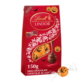 Lindt LINDOR Pumpkin Milk Chocolate Truffles Bag, 150g