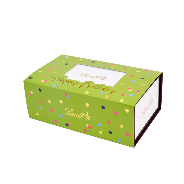 LINDOR Birthday Gift Box with 100 Pick & Mix Truffles