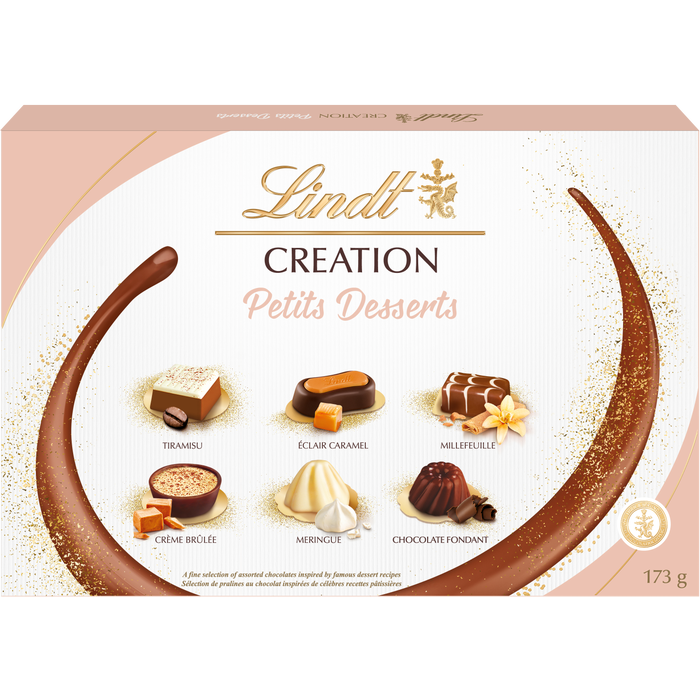 Lindt Creation Petits Dessert Assorted Chocolate Box, 173g
