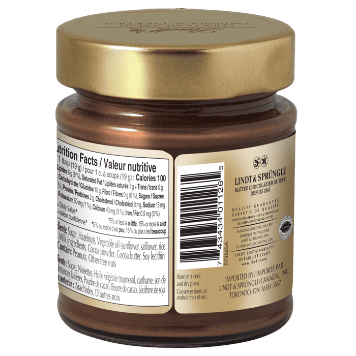 Lindt Hazelnut Milk Chocolate Spread, 200g