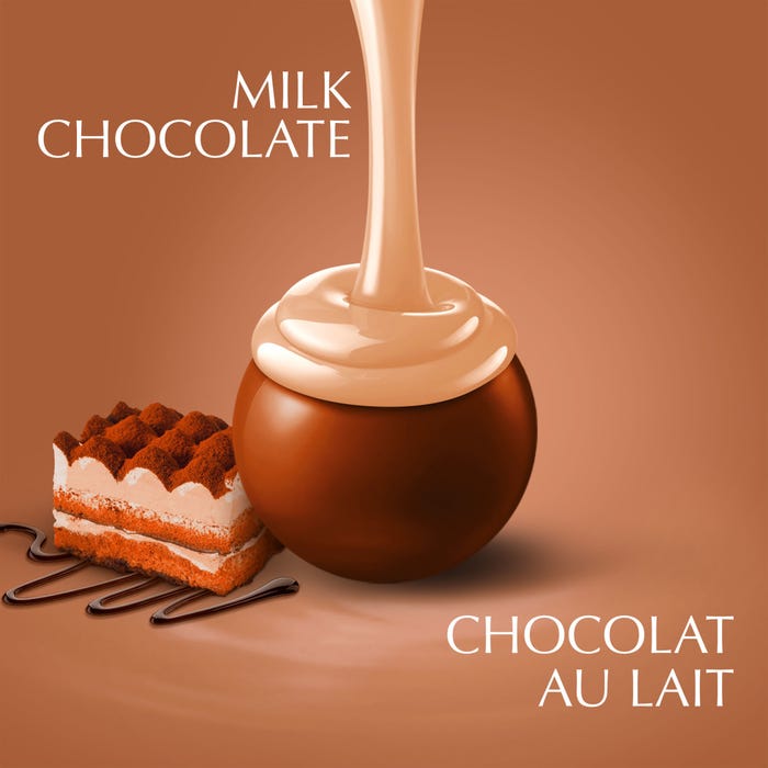 Lindt LINDOR Tiramisu Chocolate Truffles Bag, 150g