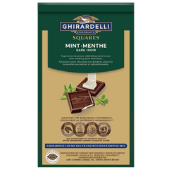 GHIRARDELLI Mint Dark Chocolate Squares Bag, 151g