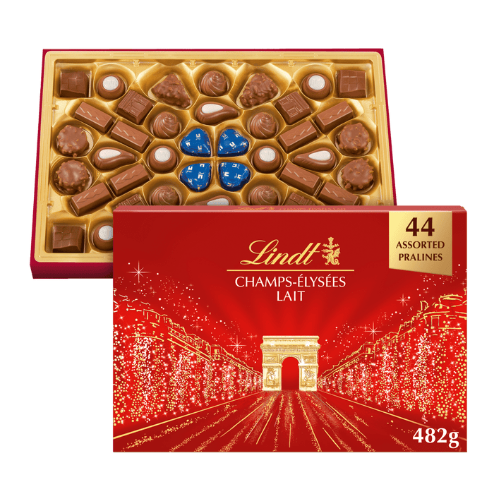 Lindt Champs-Élysées Milk Chocolate Box, 482G