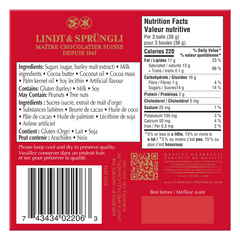 Lindt LINDOR Milk Chocolate Sweet Wishes Gift Box, 60g