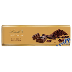 Lindt SWISS CLASSIC Gold Surfin Dark Chocolate Bar, 300g