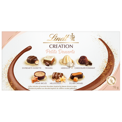 Lindt CREATION DESSERT Assorted Chocolates Gift Box, 70g