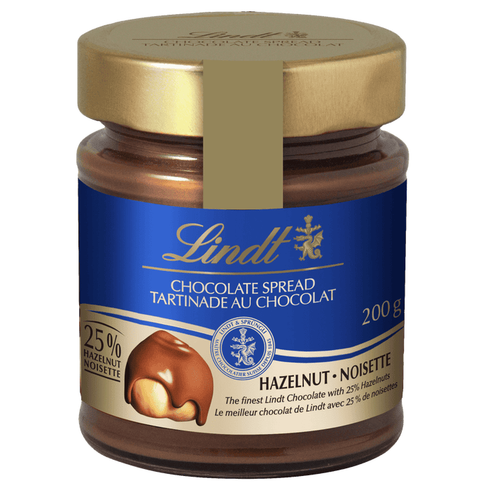 Lindt Hazelnut Milk Chocolate Spread, 200g