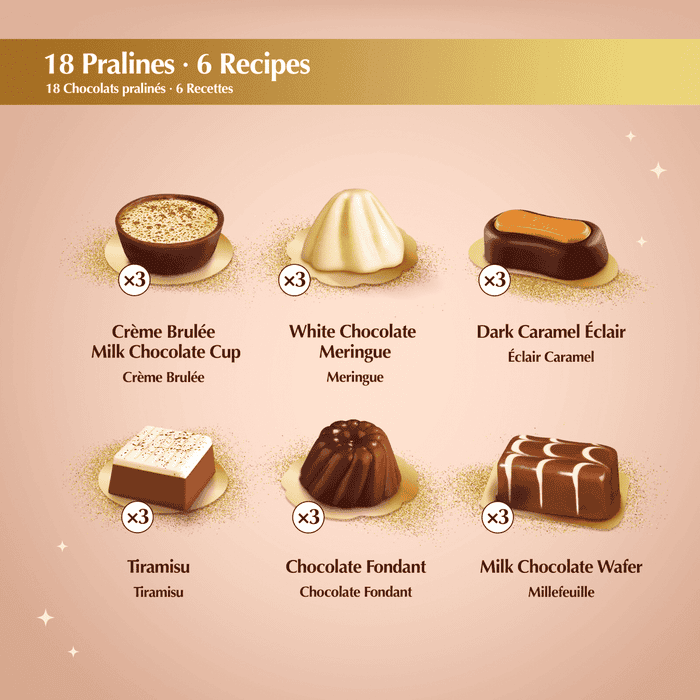 Lindt Creation Petits Dessert Assorted Chocolate Box, 173g