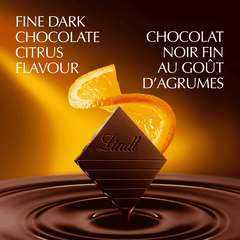 Lindt EXCELLENCE Orange Intense Dark Chocolate Bar, 100g