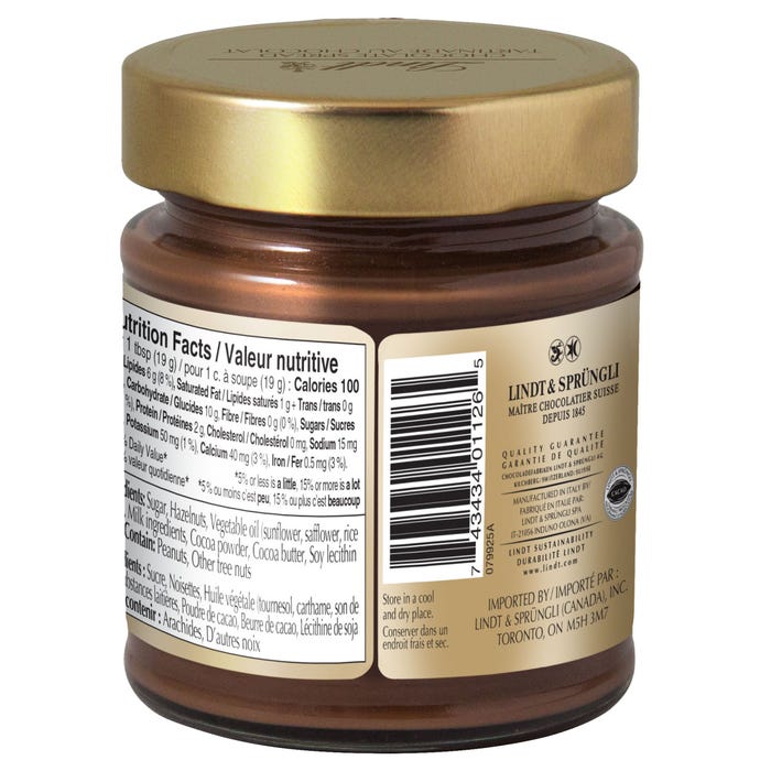 Lindt Hazelnut Milk Chocolate Spread, 200g