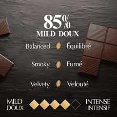 Lindt EXCELLENCE Mild 85% Dark Chocolate Bar, 100g