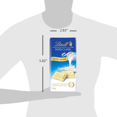 Lindt SWISS CLASSIC White Chocolate Bar, 100g