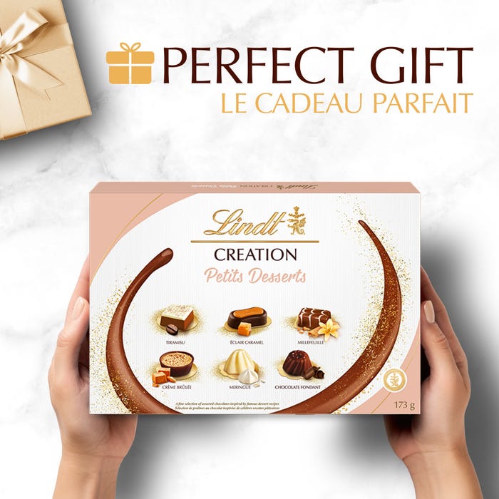 Lindt Creation Petits Dessert Assorted Chocolate Box, 173g