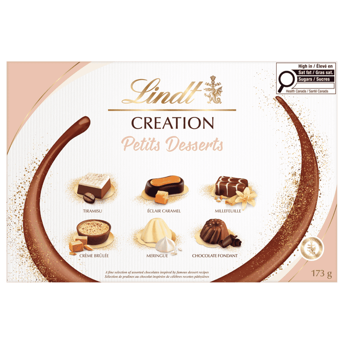Lindt Creation Petits Dessert Assorted Chocolate Box, 173g