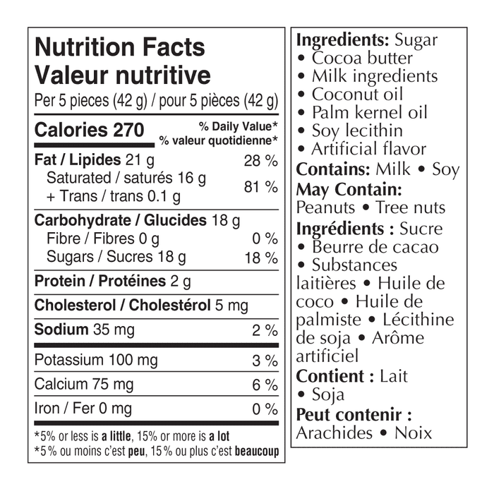 Lindt LINDOR White Chocolate Bar, 100g