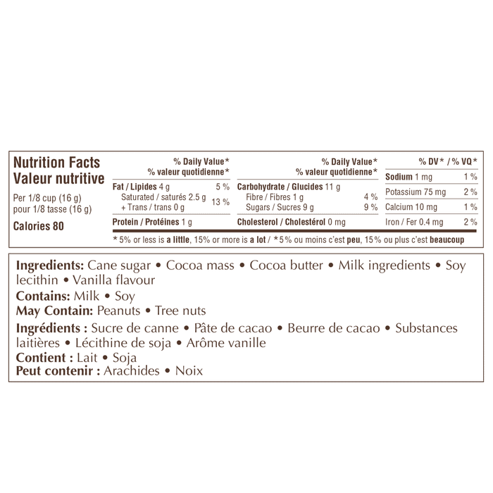 GHIRARDELLI Semisweet Baking Chocolate Chips Bag, 326g