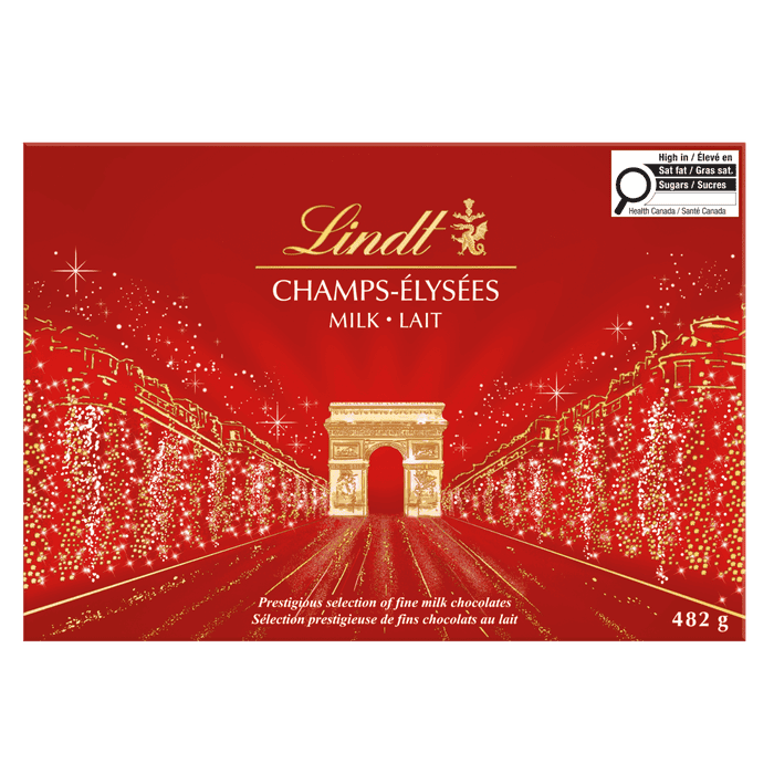 Lindt Champs-Élysées Milk Chocolate Box, 482G