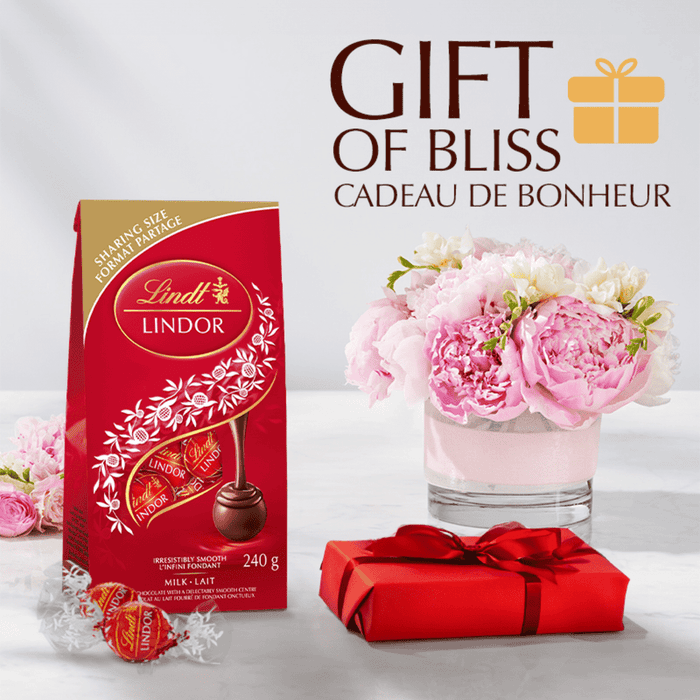 Lindt LINDOR Milk Chocolate Truffles Bag, 240g