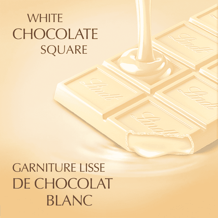 Lindt LINDOR White Chocolate Bar, 100g
