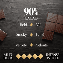 Lindt EXCELLENCE 90% Cacao Dark Chocolate Bar, 100g