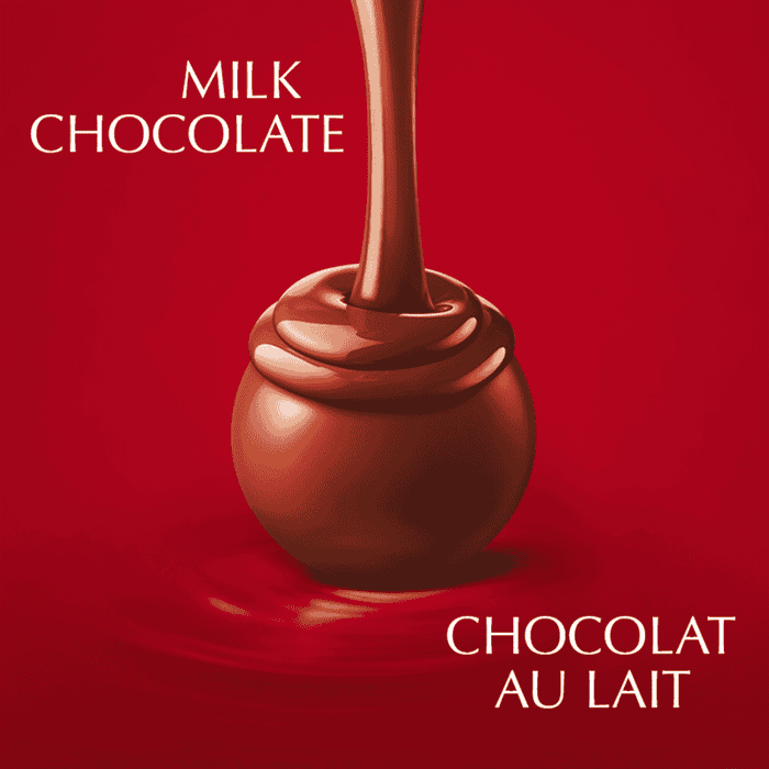 Lindt LINDOR Milk Chocolate Truffles Bag, 150g