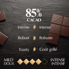 Lindt EXCELLENCE 85% Cacao Dark Chocolate Bar, 100g