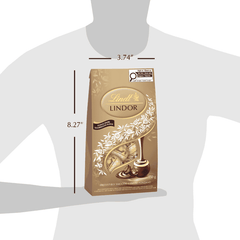 Lindt LINDOR Fudge Swirl Chocolate Truffles Bag, 150g