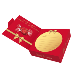Lindt LINDOR Milk Chocolate Sweet Wishes Gift Box, 60g