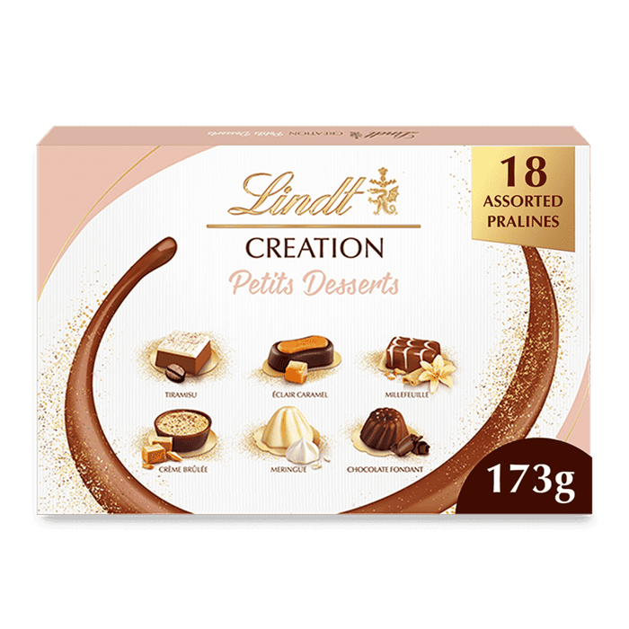 Lindt Creation Petits Dessert Assorted Chocolate Box, 173g