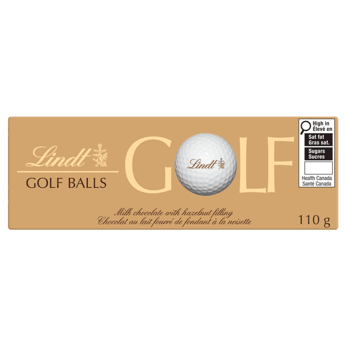 Lindt Milk Chocolate Golf Balls, 3-Pack, 110g