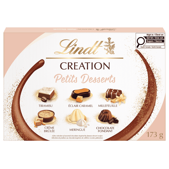 Lindt Creation Petits Dessert Assorted Chocolate Box, 173g