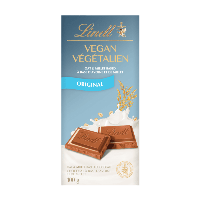 Lindt Vegan Original Chocolate Bar, 100g