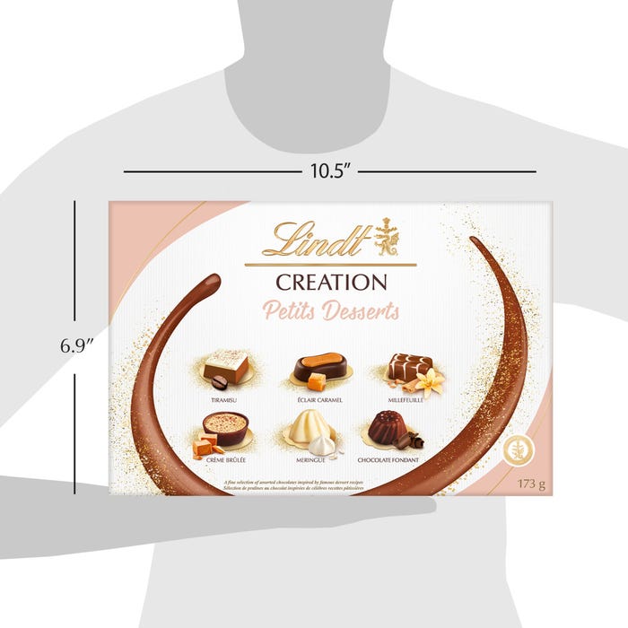 Lindt Creation Petits Dessert Assorted Chocolate Box, 173g