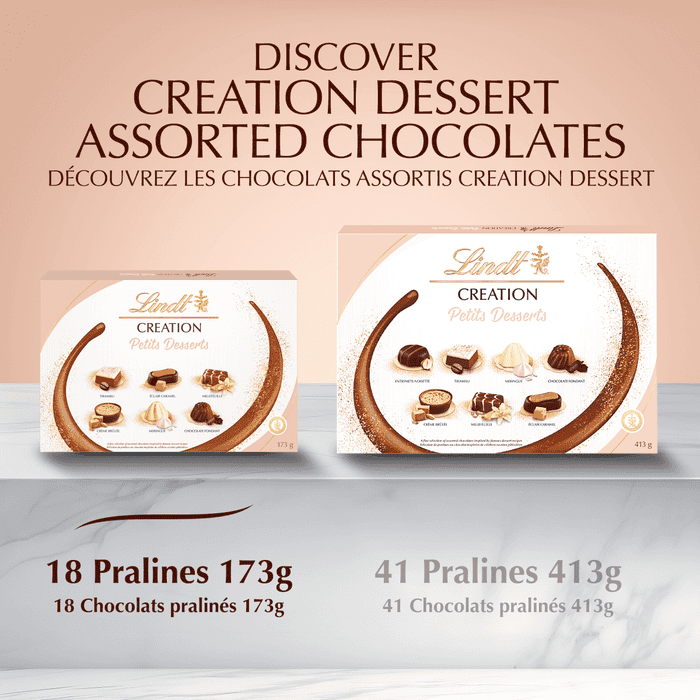 Lindt Creation Petits Dessert Assorted Chocolate Box, 173g