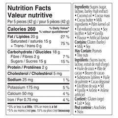 Lindt LINDOR Double Chocolate Bar, 100g