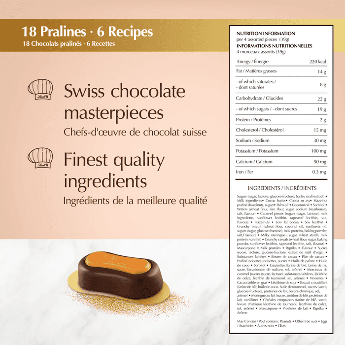 Lindt Creation Petits Dessert Assorted Chocolate Box, 173g