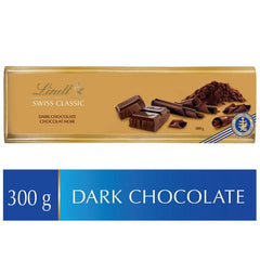 Lindt SWISS CLASSIC Gold Surfin Dark Chocolate Bar, 300g